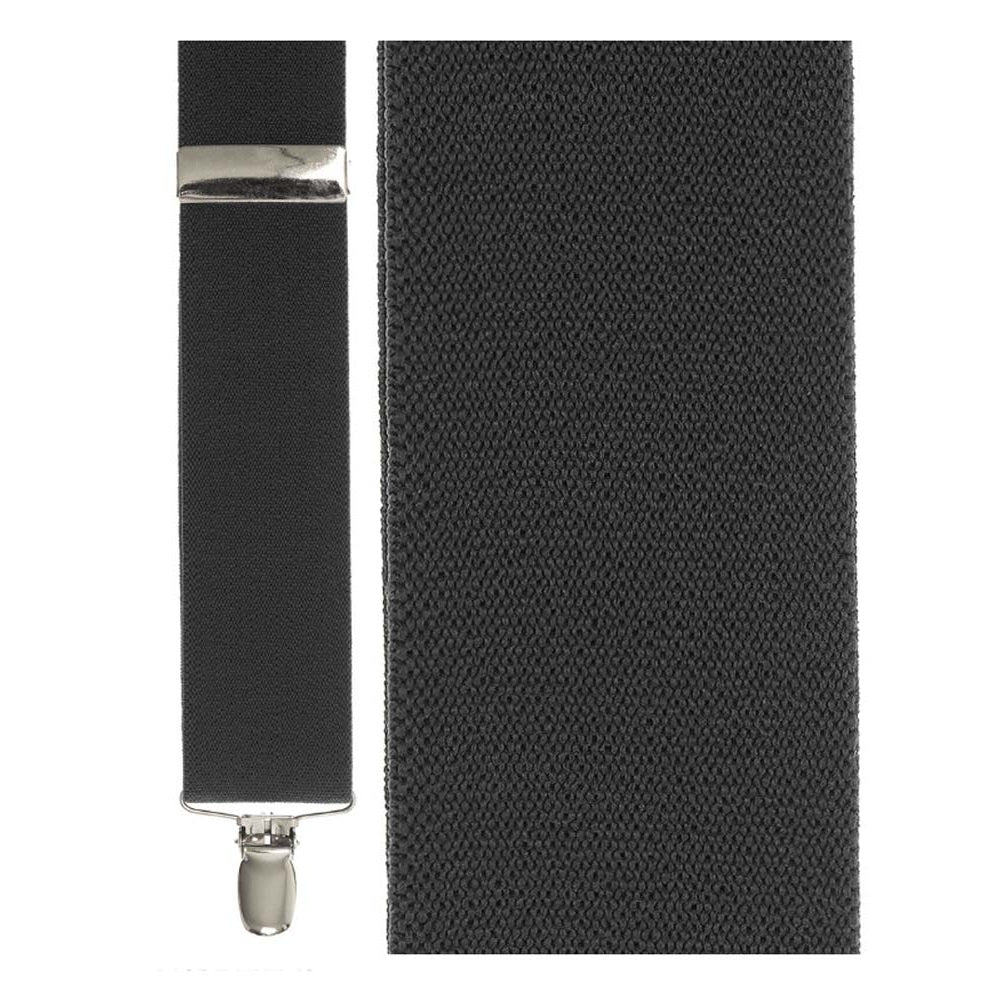 Dark Grey Newport Suspenders