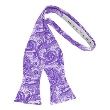 Freesia Tapestry Paisley Self Bow Tie