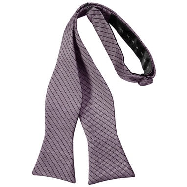 Heather Purple Palermo Self Bow Tie