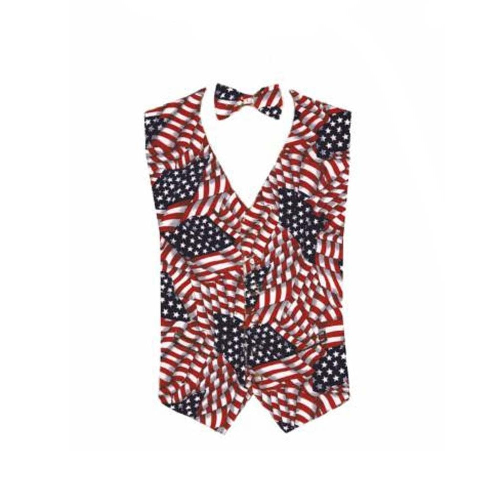 American Flags Vest