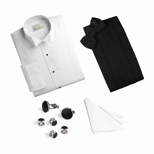 Silk Cummerbund Tuxedo Accessory Package