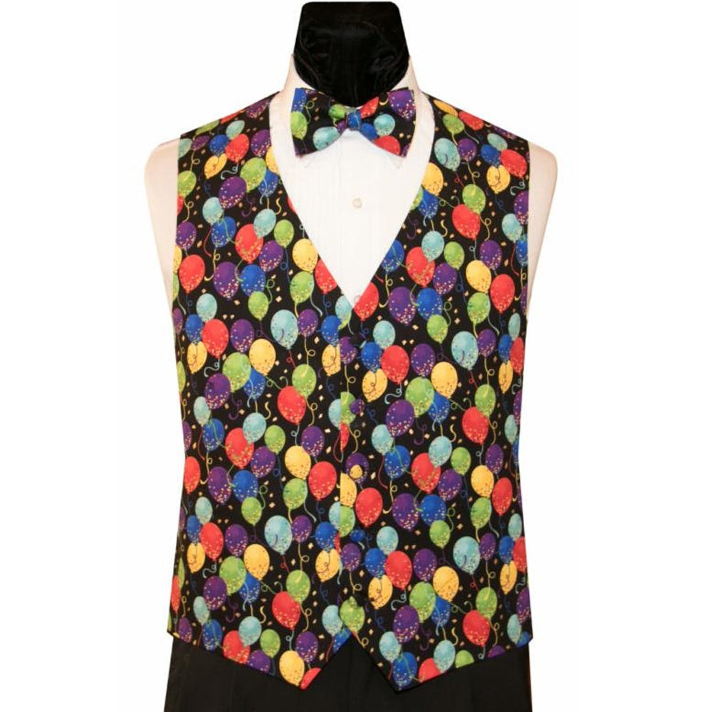 Balloons Are Flying Tuxedo Vest