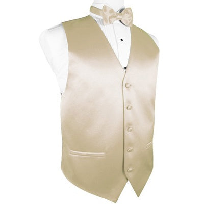 Bamboo Satin Tuxedo Vest