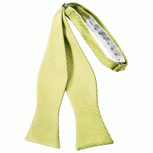 Buttercup Yellow Palermo Self Bow Tie