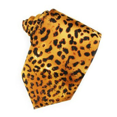 Jaguar Animal Print Novelty Necktie