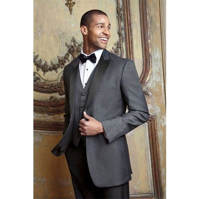 Steel Grey Fitzgerald in Slim Fit or Standard Fit Tuxedo