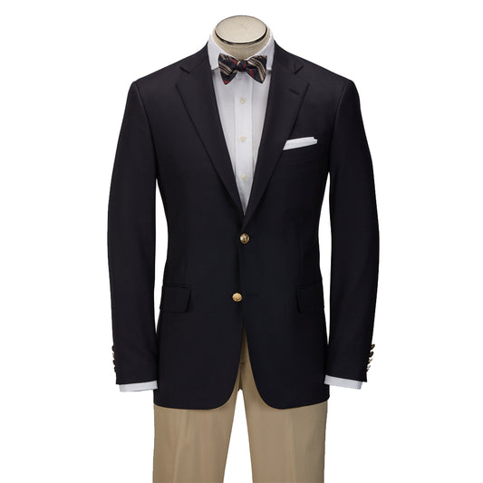 Hardwick Chairman's Collection Italian Wool Navy Blazer