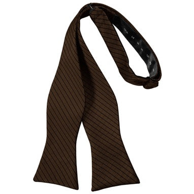 Chocolate Brown Palermo Self Bow Tie