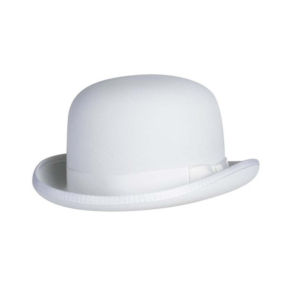 Classic Derby Hat in White