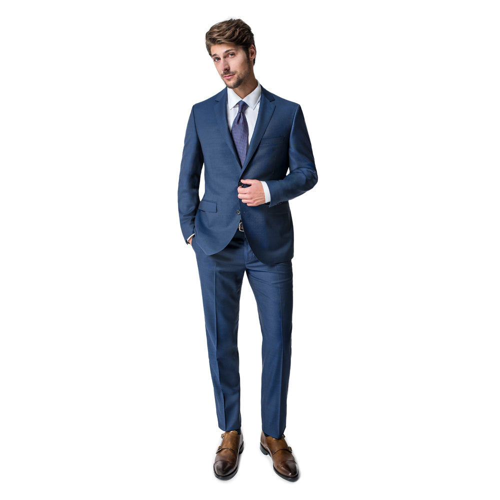 Paul Betenly Slim Fit Cobalt Blue Men's Dress Suit