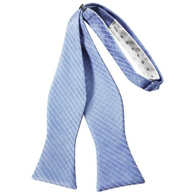 Cornflower Blue Palermo Self Bow Tie