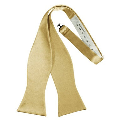 Harvest Maize Satin Self Bow Tie