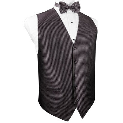 Heather Purple Venetian Tuxedo Vest