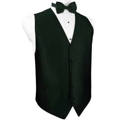 Hunter Green Venetian Tuxedo Vest