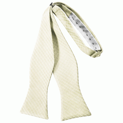Ivory Palermo Self Bow Tie