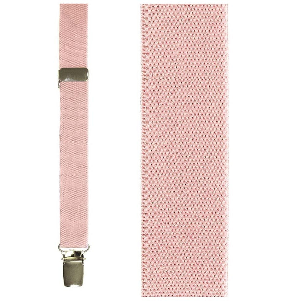 Light Pink Oxford Suspenders