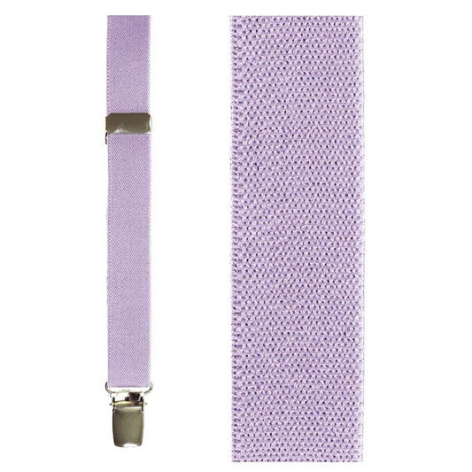 Lilac Oxford Suspenders