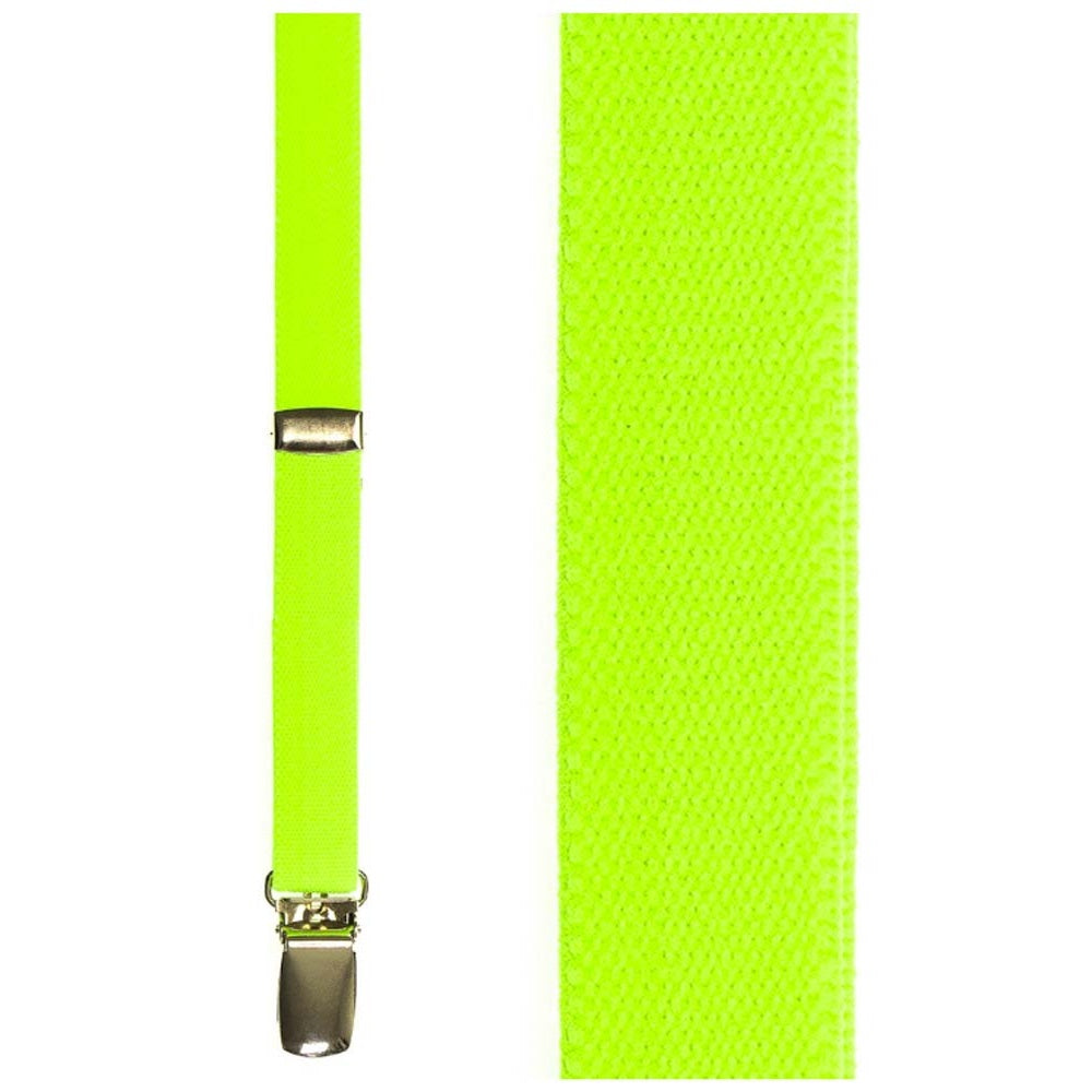 Lime Charleston Suspenders