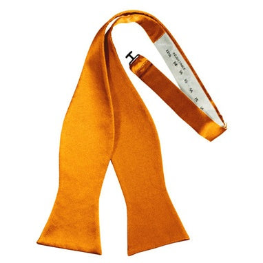 Mandarin Satin Self Bow Tie