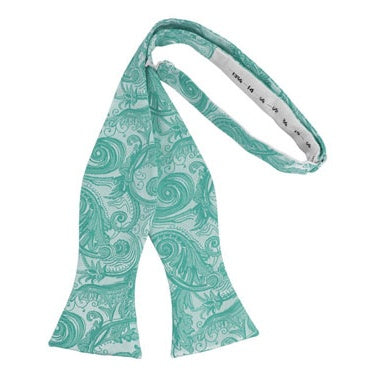 Mermaid Tapestry Paisley Self Bow Tie