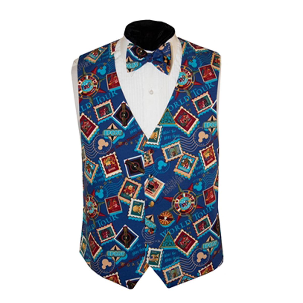 Mickey's World Tour Tuxedo Vest