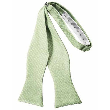 Mint Green Palermo Self Bow Tie