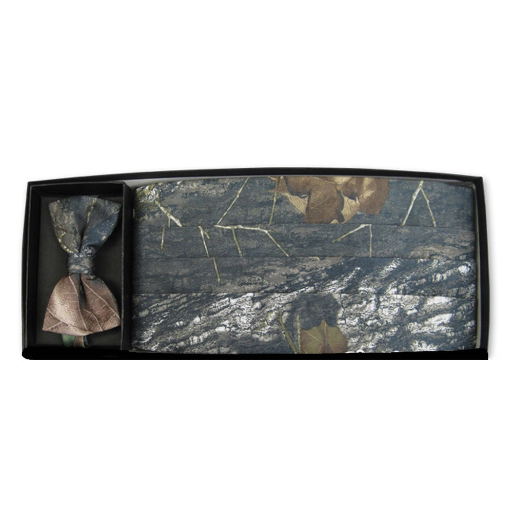 Mossy Oak Bow Tie and Cummerbund Set