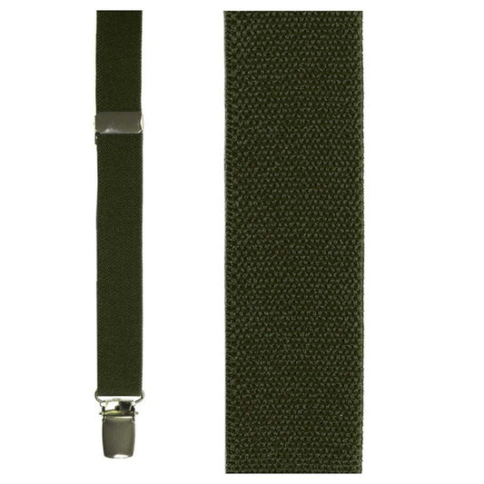 Olive Oxford Suspenders