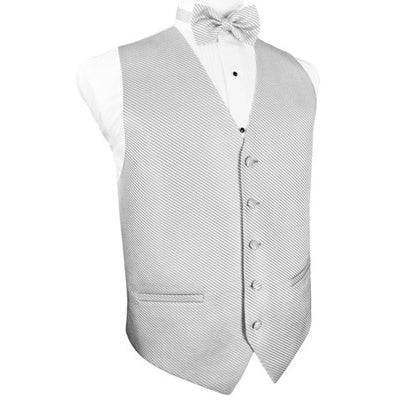 Platinum Venetian Tuxedo Vest