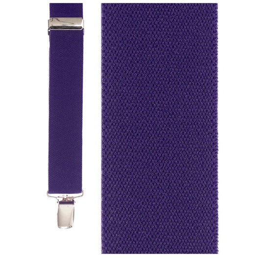 Plum Newport Suspenders