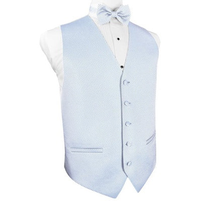 Powder Blue Venetian Tuxedo Vest