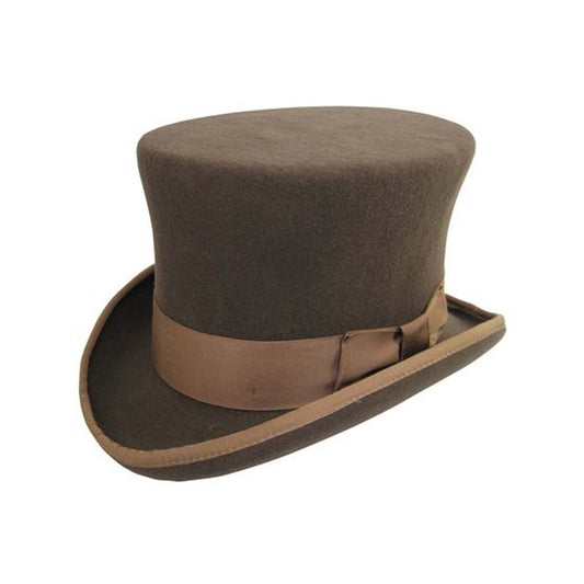 Prince Phillip Top Hat in Pecan