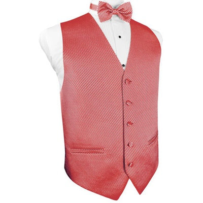 Red Venetian Tuxedo Vest