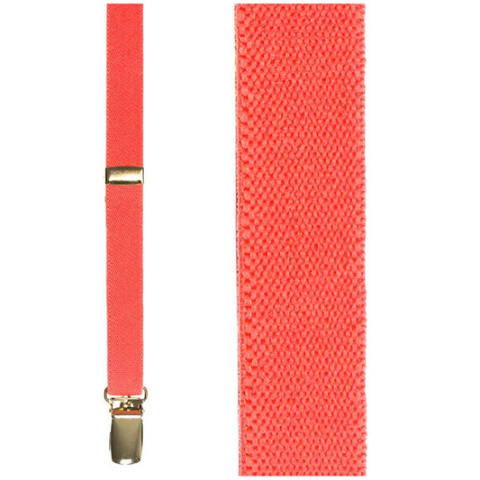 Red Charleston Suspenders