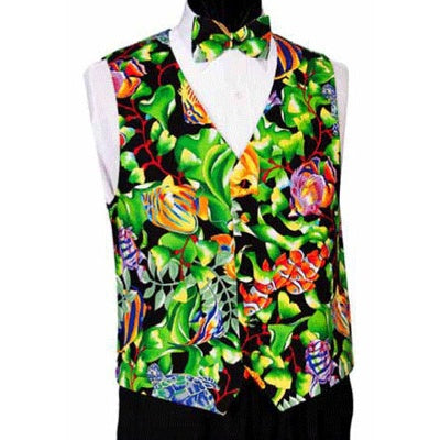 Under The Sea Nautical Novelty Tuxedo Vest