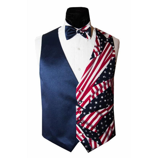 USA Navy American Flag Vest