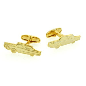 Gold Vintage Style Car