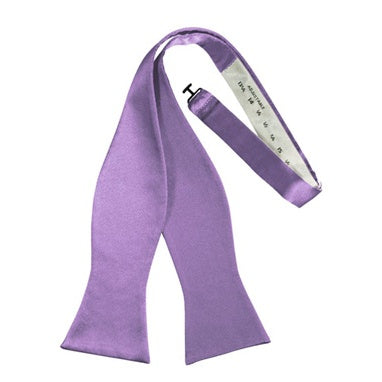 Wisteria Satin Self Bow Tie